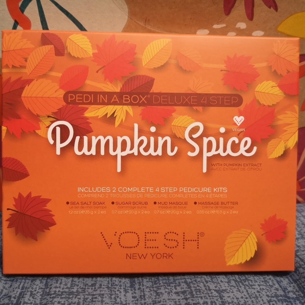 Pumpink spices Foot mask